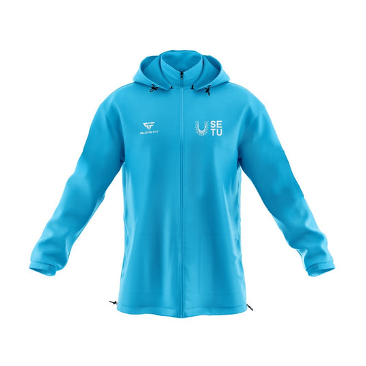SETU BSCBM Football Sublimated Light Rain Jacket (Blue) - Kids