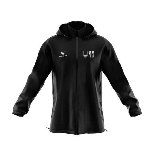 SETU BSCBM Football Light Rain Jacket (Black) - Adults