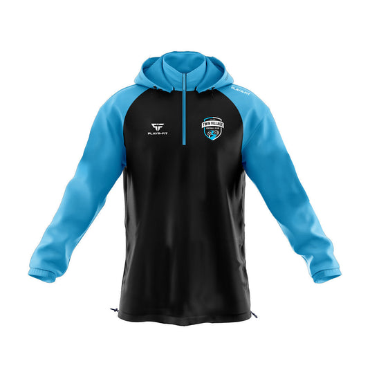 Twin Village FC Sublimated Light Rain Jacket - Kids