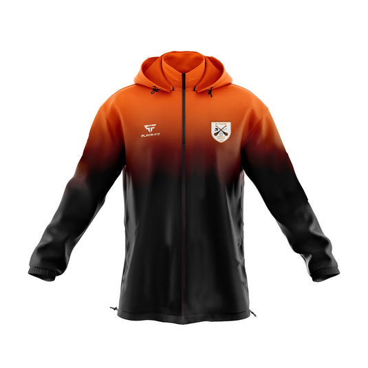St Colums Camogie & Ladies Football Sublimated Light Rain Jacket - Adults