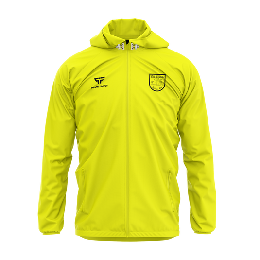 Kilkerley AC Sublimated Light Rain Jacket (Luminous Yellow) - Adults