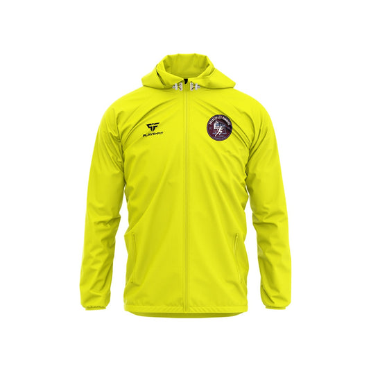 Poyntzpass Runners Running Jacket - Lumo Yellow - Kids