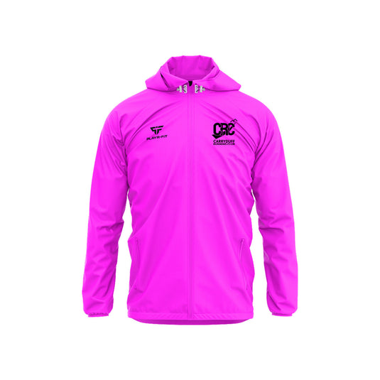 Carryduff Running Club Sublimated Light Rain Jacket Pink - Adults