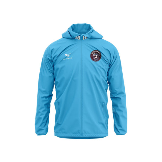Poyntzpass Runners Running Jacket - Sky Blue - Adults