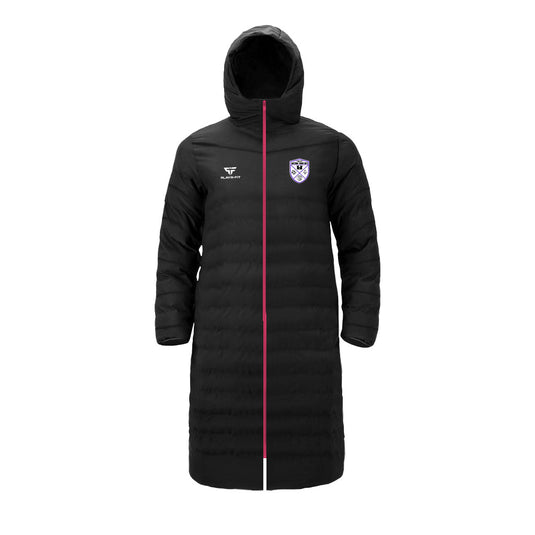 Antrim Town WFC Long Padded Jacket (Below Knee) - Adults