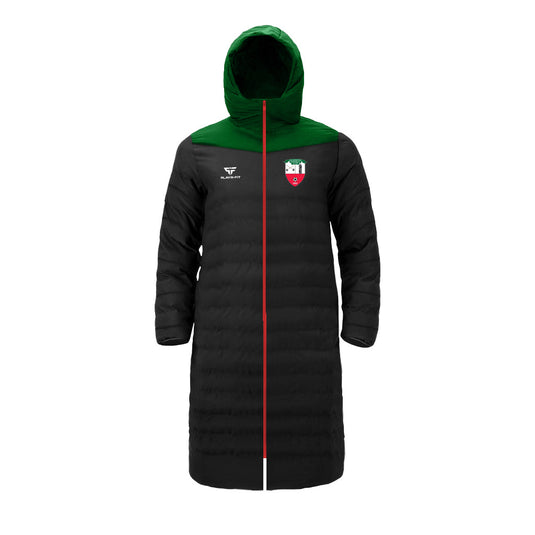 Glasnevin FC Long Padded Jacket (Above Knee) - Adults