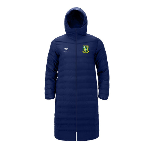 Clan Na Gael GFC Dundalk Long Padded Jacket (Above Knee) - Kids