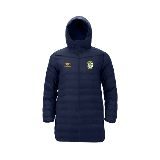 Carrickmacross Emmets Football Long Padded Jacket (Above Knee) - Adults