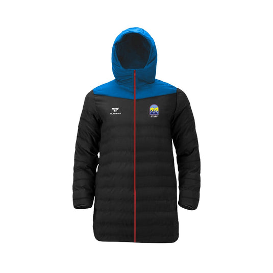 Kilkeel PS Staff Long Padded Jacket (Above Knee) - Adults