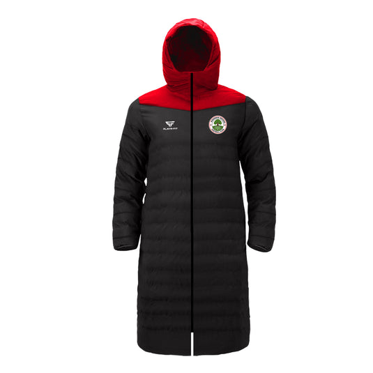 Ashgrove Rovers Long Padded Jacket (Below Knee) - Adults