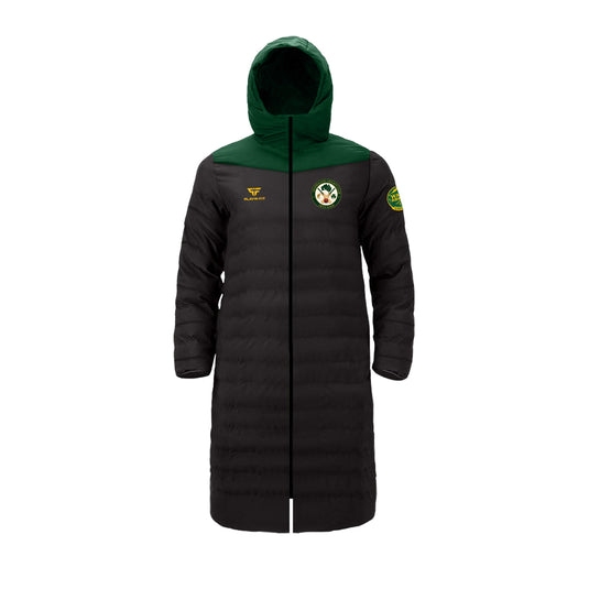 Australian Cricket Club Ireland Long Padded Jacket (Below Knee) - Adults