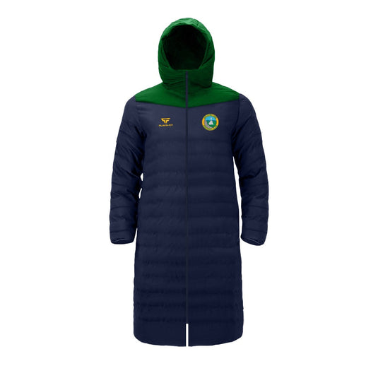 Ballyholland FC Long Padded Jacket (Below Knee) - Adults