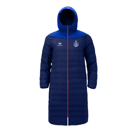 North Ballymena Rangers FC Long Padded Jacket (Below Knee) - Adults