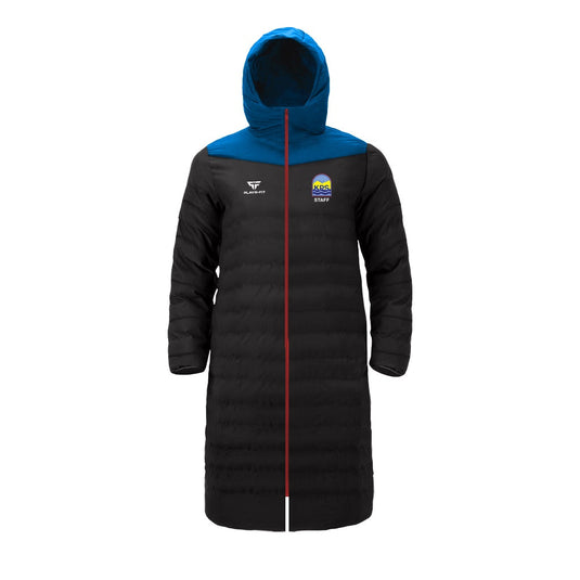 Kilkeel PS Staff Long Padded Jacket (Below Knee) - Adults