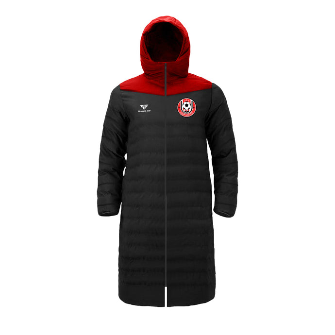 OMP United Long Padded Jacket (Below Knee) - Adults