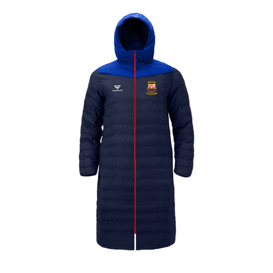 Scarva Rangers FC Long Padded Jacket (Below Knee) - Kids
