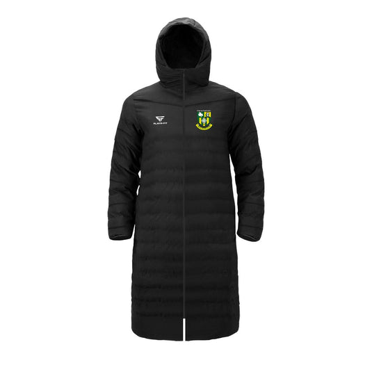 Clan Na Gael GFC Dundalk Long Padded Jacket (Above Knee) - Kids