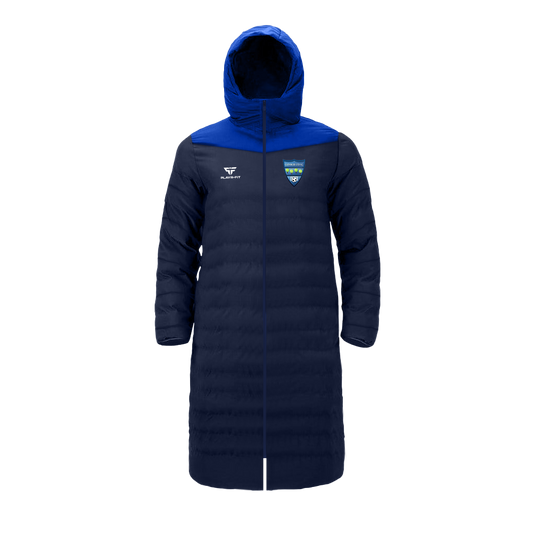 Glenmuir United FC Long Padded Jacket (Above Knee) - Adults