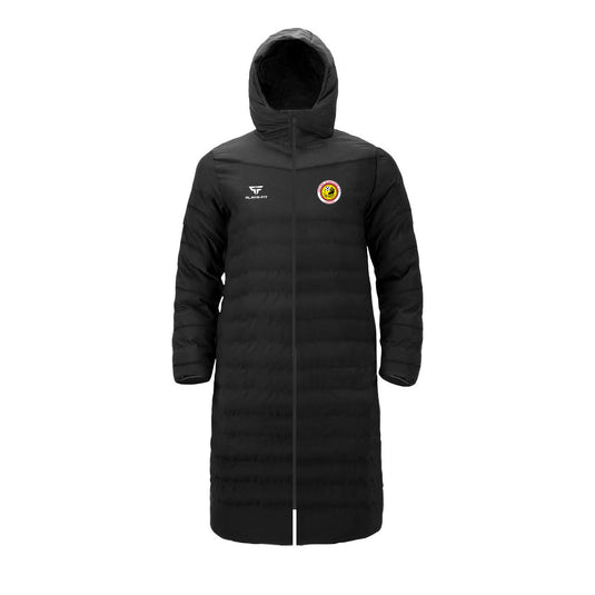Oxford Sunnyside FC Long Padded Jacket (Below Knee) - Adults