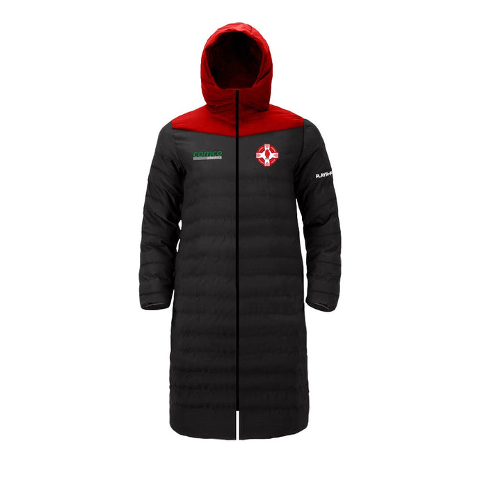 St Michaels GAC Magheralin Long Padded Jacket (Below Knee) - Adults