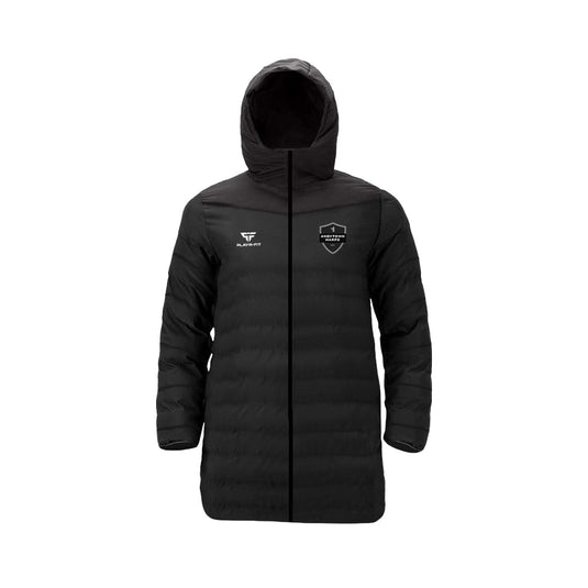 Andytown Harps FC Long Padded Jacket (Above Knee) - Adults