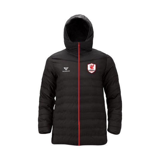 Dundalk Liverpool Supporters Club Long Padded Jacket (Above Knee) - Adults