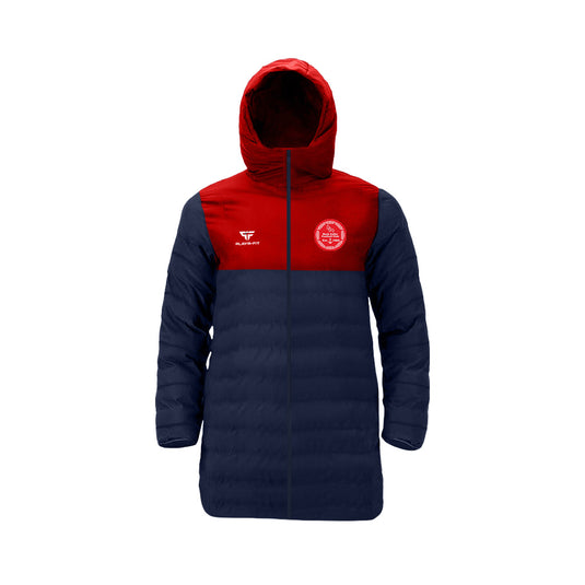 Rock Celtic Long Padded Jacket (Above Knee) - Adults