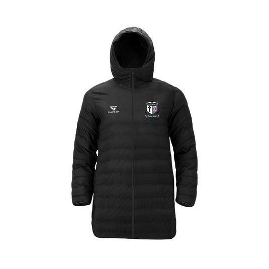 St Colmcilles HS Crossgar Staff Long Padded Jacket (Above Knee) - Adults