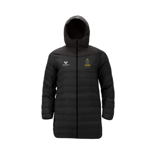 St Aidans High School Derrylin Staff Padded Jacket (Below Waist) - Adults