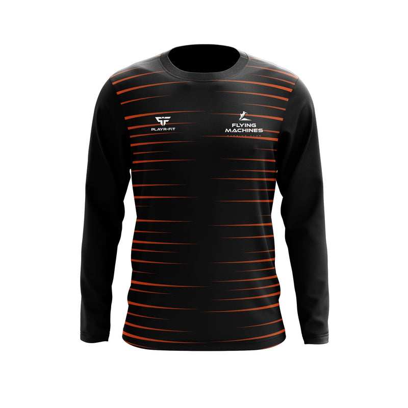 Load image into Gallery viewer, Flying Machines Running Club Jersey (Long Sleeve) (A33) - Kids
