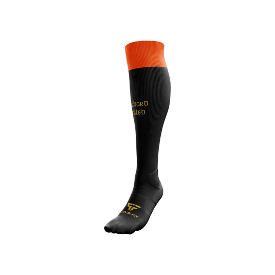 Orchard United FC Long Socks Away (Black) - Adults