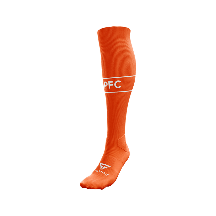 Portstewart FC Long Socks (Gk) Orange - Adults