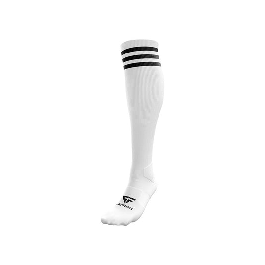 Dromara Village FC Long Socks (White) - Kids