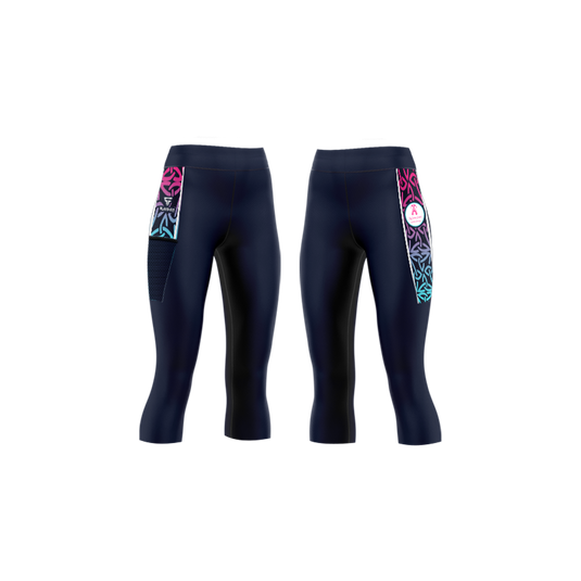 McCartan School of Irish Dancing High Waist 3/4 Leggings - Kids