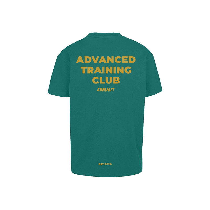 Load image into Gallery viewer, Commit Gym Mens Oversized T-Shirt ATC Green - Adults
