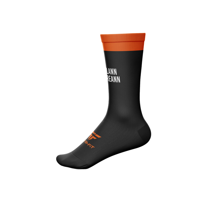 Clann Eireann Mid Socks - Black - Kids