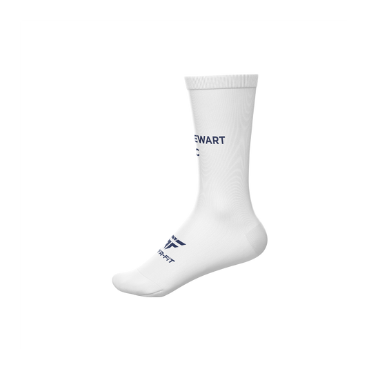 Portstewart FC Mid Socks (White) - Kids