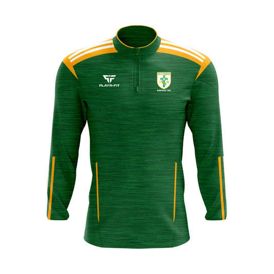 Atticall GAC Midlayer (1/4 Zip) Adroit (Green/YellowGold) - Adults