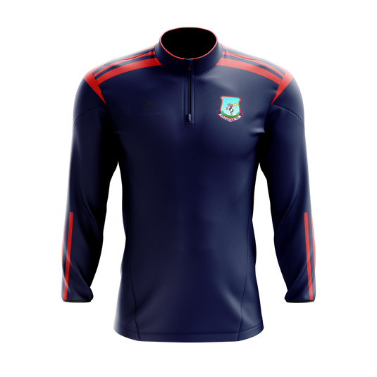Kilcoskan NS Midlayer (1/4 Zip) Adroit (Navy/Red) - Kids