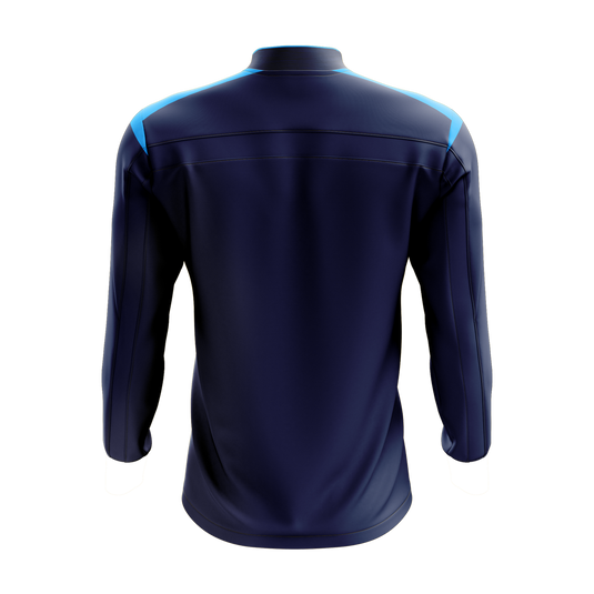 St Marys PS Newtownbutler Staff Midlayer (1/4 Zip) Adroit (Navy/Sky/White) - Adults