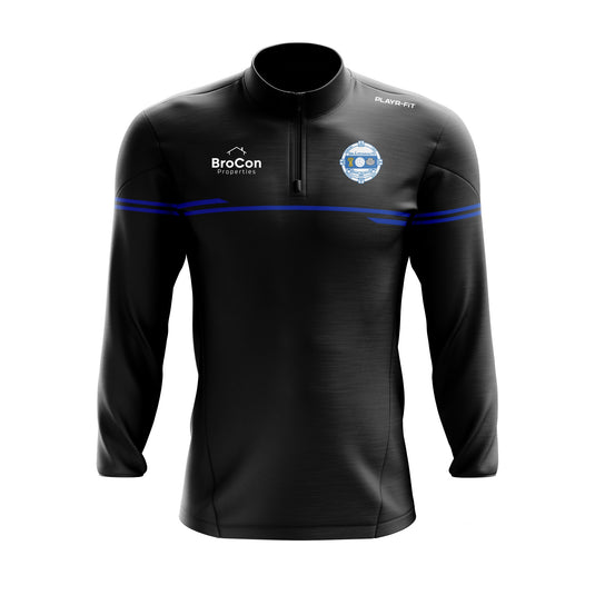 Grange GFC Midlayer (1/4 Zip) Courage (Black/Blue) - Adults