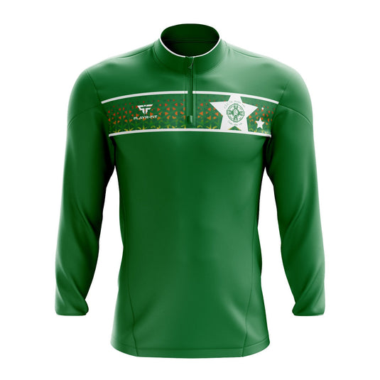 Wolfe Tone GAC Derrymacash Midlayer (1/4 Zip) Optimum (Gaelic For All) - Kids