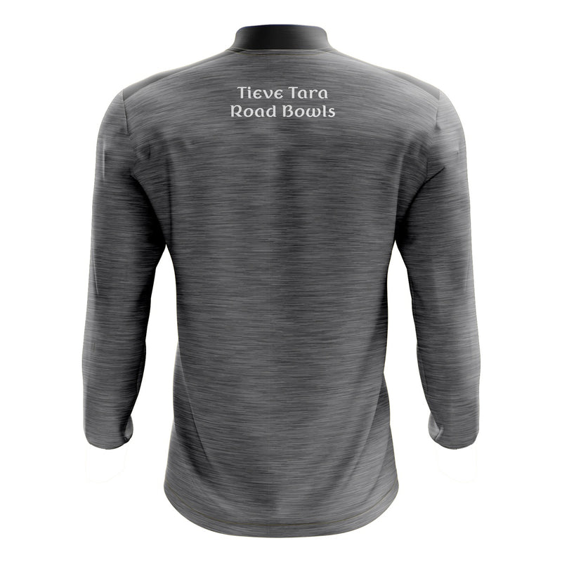 Load image into Gallery viewer, Tieve Tara Road Bowls Midlayer (Full Zip) Tenacity (Grey/Green/Orange) - Adults
