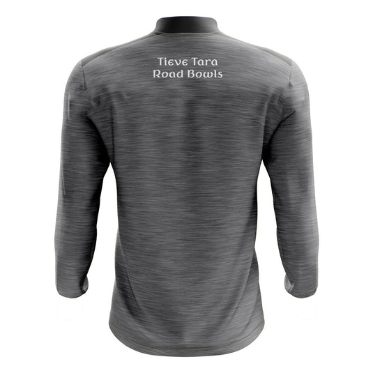 Tieve Tara Road Bowls Midlayer (Full Zip) Tenacity (Grey/Green/Orange) - Adults