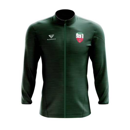 Glasnevin FC Midlayer (Full Zip) Green - Adults