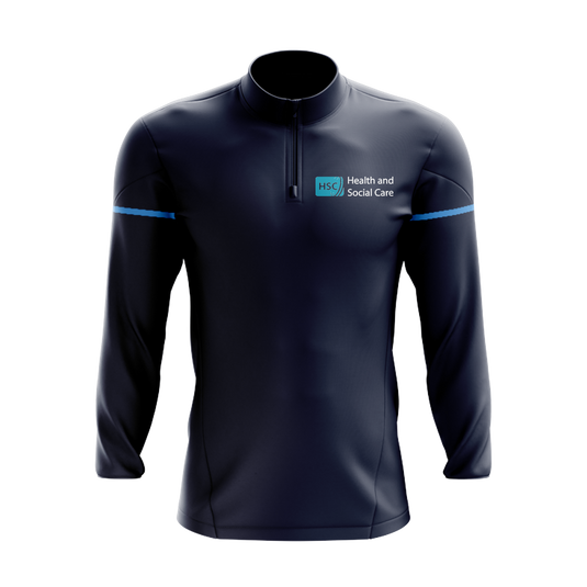 HSC Midlayer (Navy) (1/4 Zip) - Adults