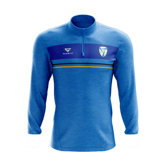St Francis PS Lurgan Staff Midlayer (1/4 Zip) Optimum Sky Blue - Kids
