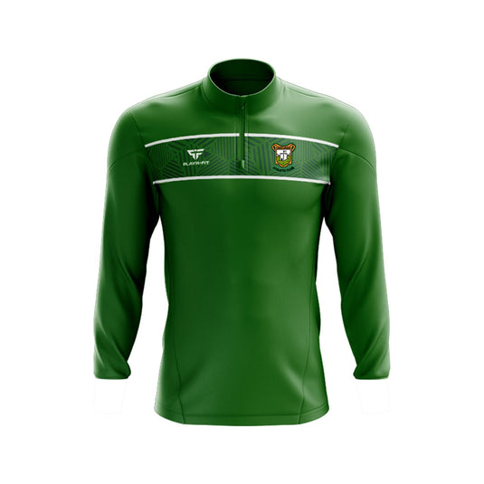 Castlegar AC Midlayer (1/4 Zip) Optimum Green - Kids
