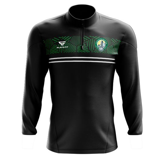 Liscarroll Handball Club Midlayer (1/4 Zip) Optimum Black - Adults