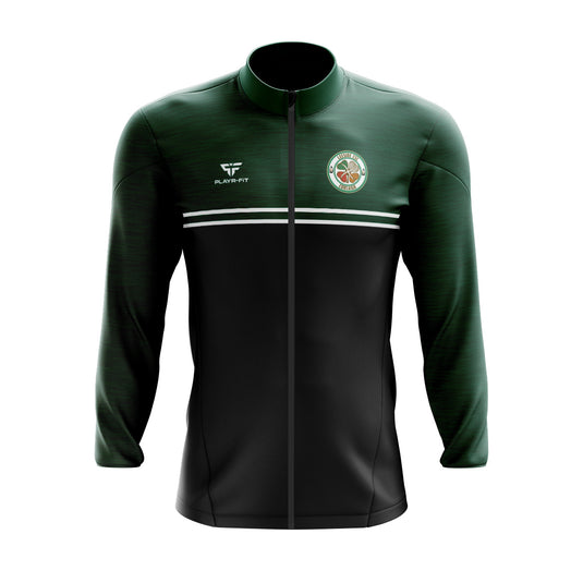 Leeside CSC Midlayer (Full Zip) Optimum (Black/Green) - Kids